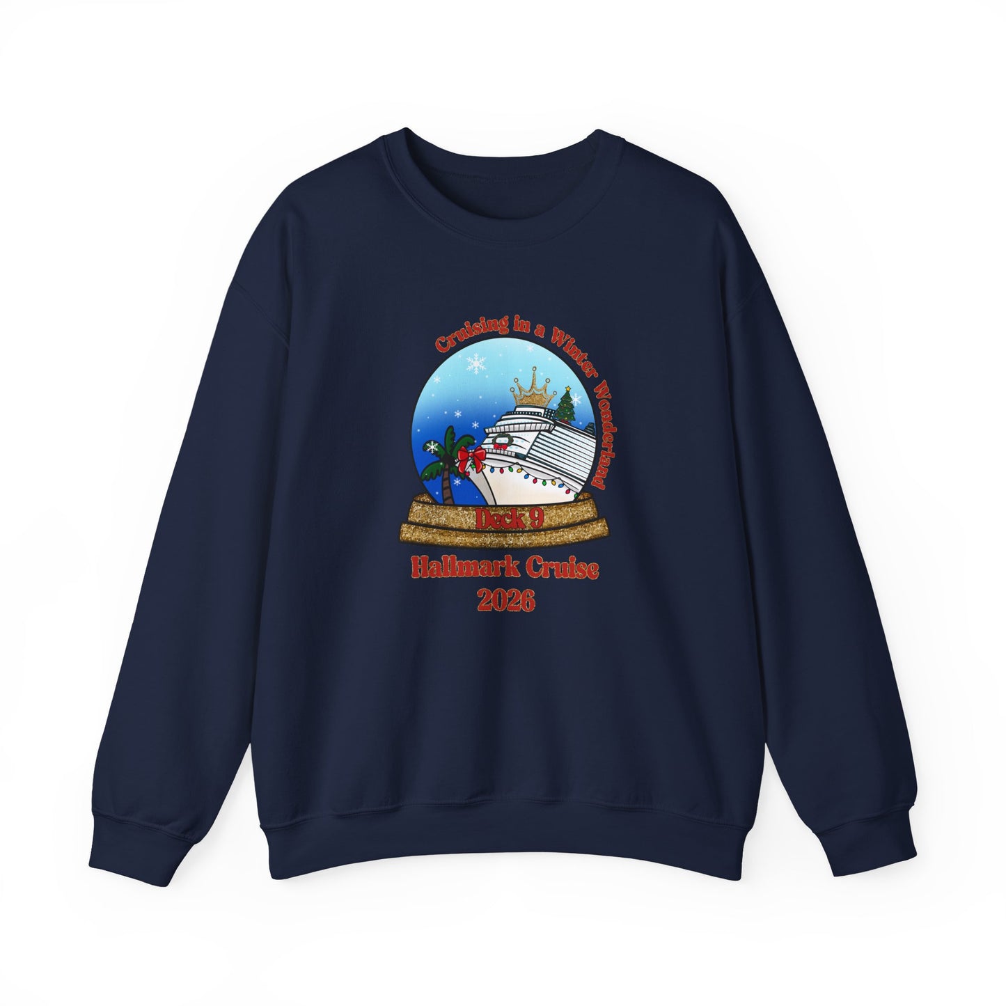 HM Cruising in a Winter Wonderland Deck 9 Crewneck