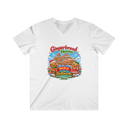 GINGERBREAD HEAVEN DECK 11 V-NECKS