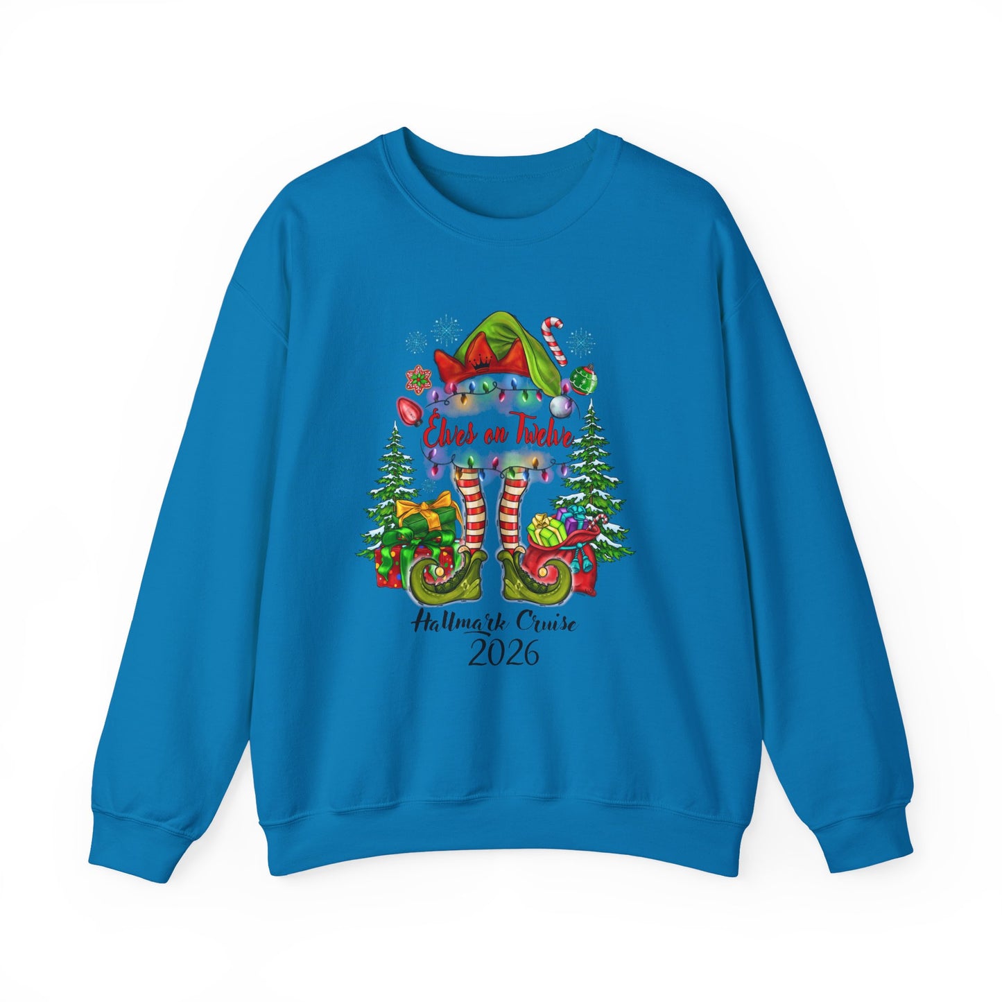 ELVES ON 12 ELF HM CRUISE CREWNECK