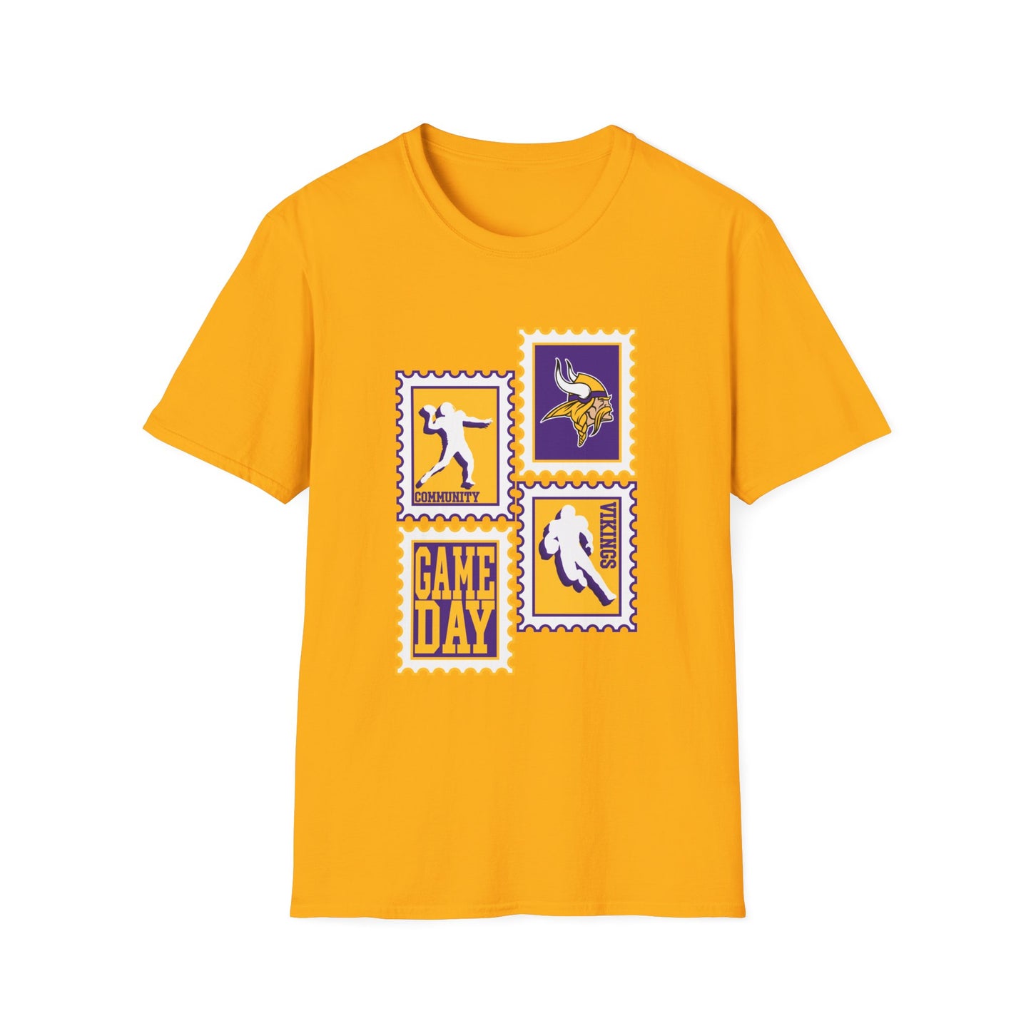 Vikings Community Football Stamps Apparel