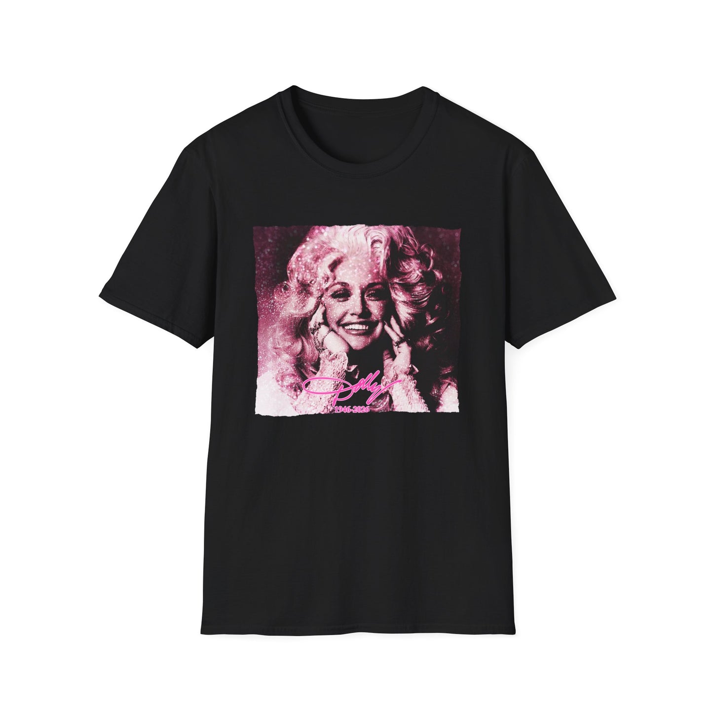 Pink Glitter Dolly Memorial Tee