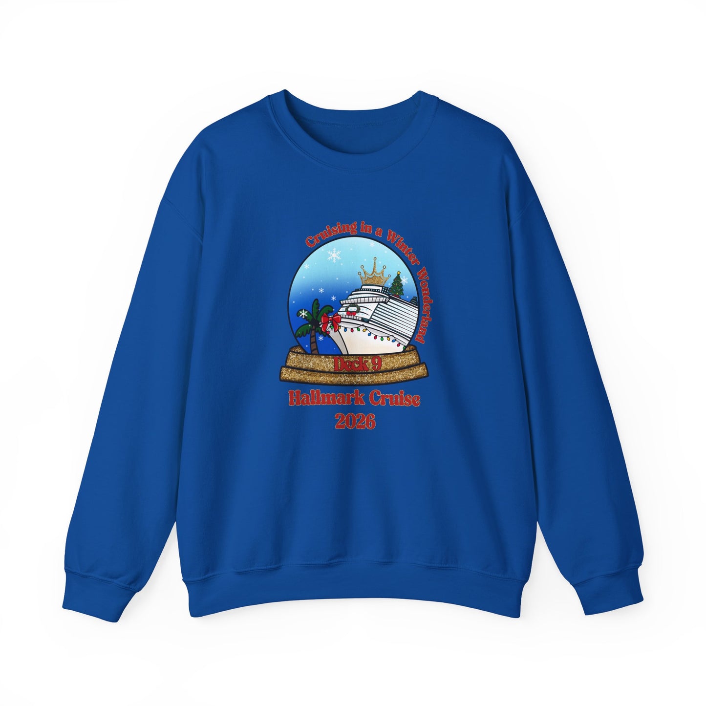HM Cruising in a Winter Wonderland Deck 9 Crewneck