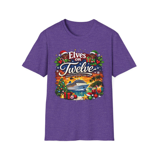 ELVES ON TWELVE OF COLOR HM CRUISE TEE