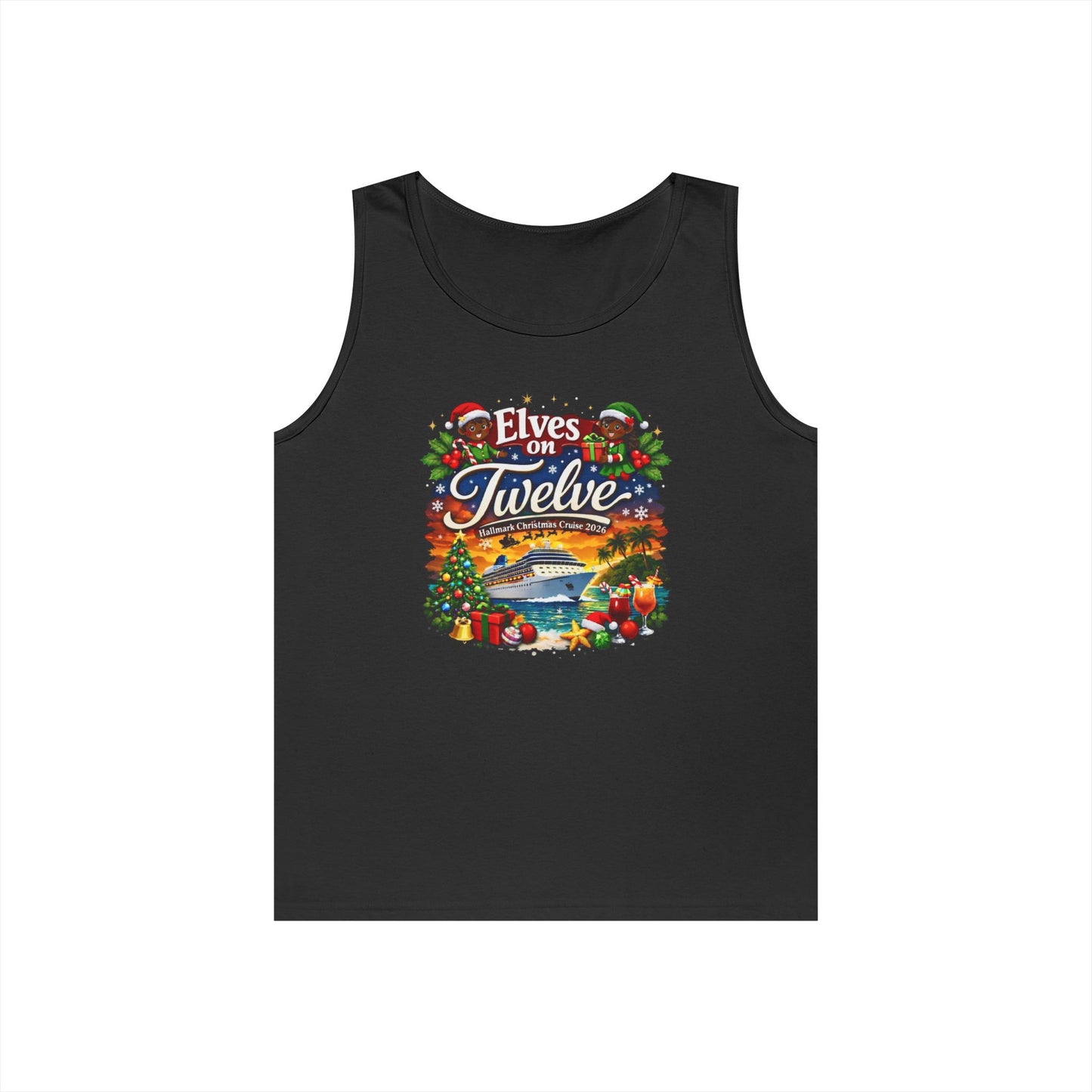 ELVES ON 12 HM CRUISE TANK TOPS