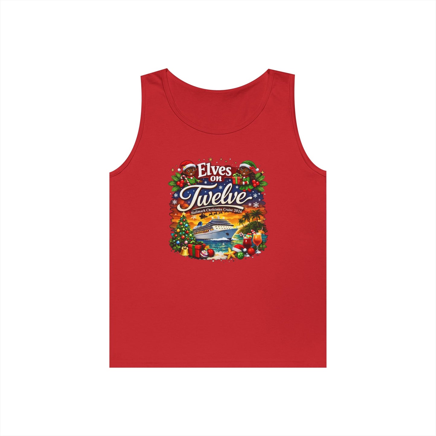 ELVES ON 12 HM CRUISE TANK TOPS