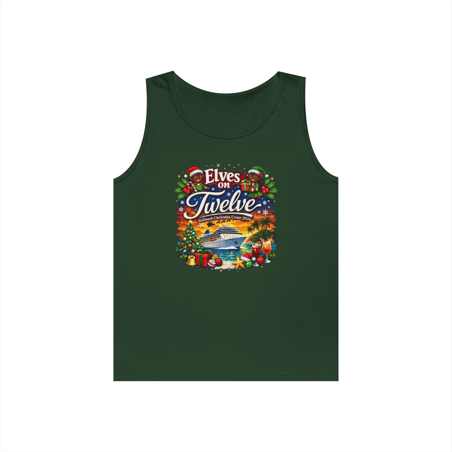 ELVES ON 12 HM CRUISE TANK TOPS