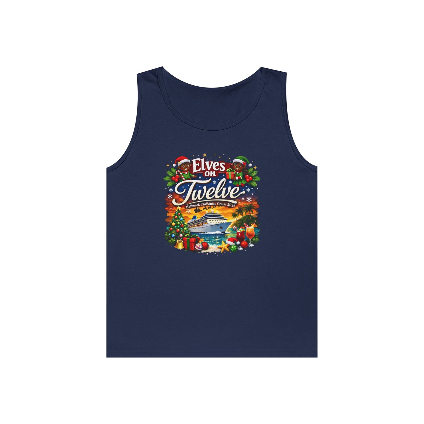 ELVES ON 12 HM CRUISE TANK TOPS