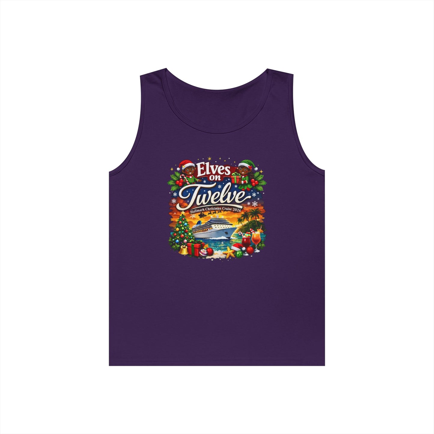 ELVES ON 12 HM CRUISE TANK TOPS
