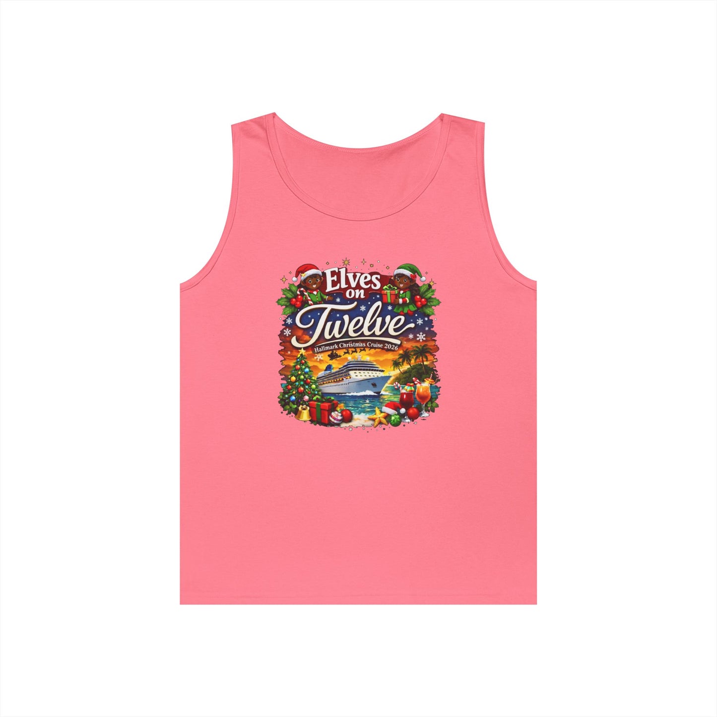ELVES ON 12 HM CRUISE TANK TOPS