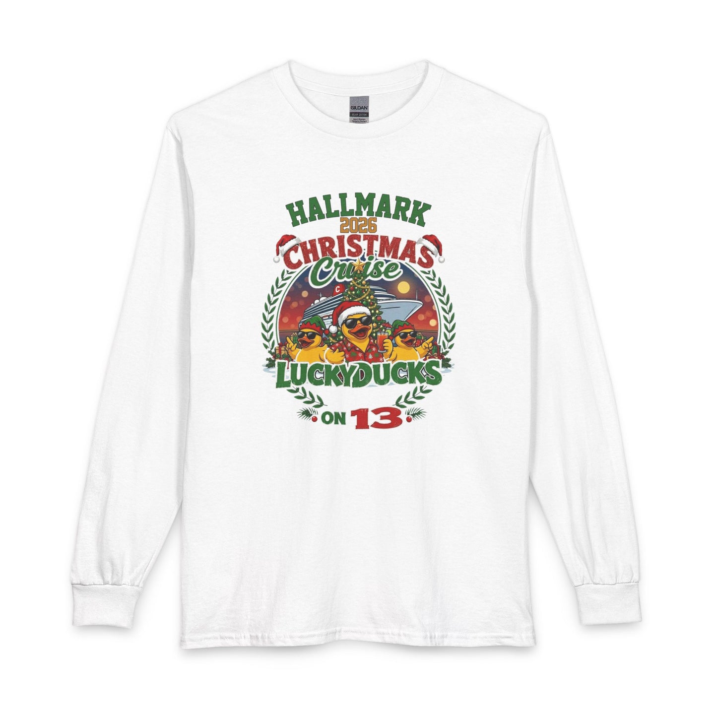 HM Christmas Cruise Lucky Ducks on 13 Longsleeve