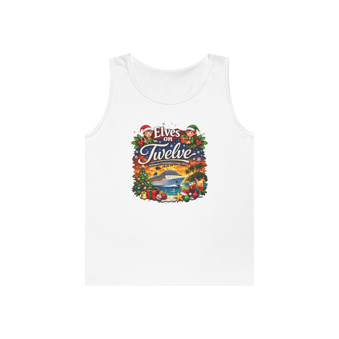 ELVES ON 12 HM CRUISE TANK TOPS