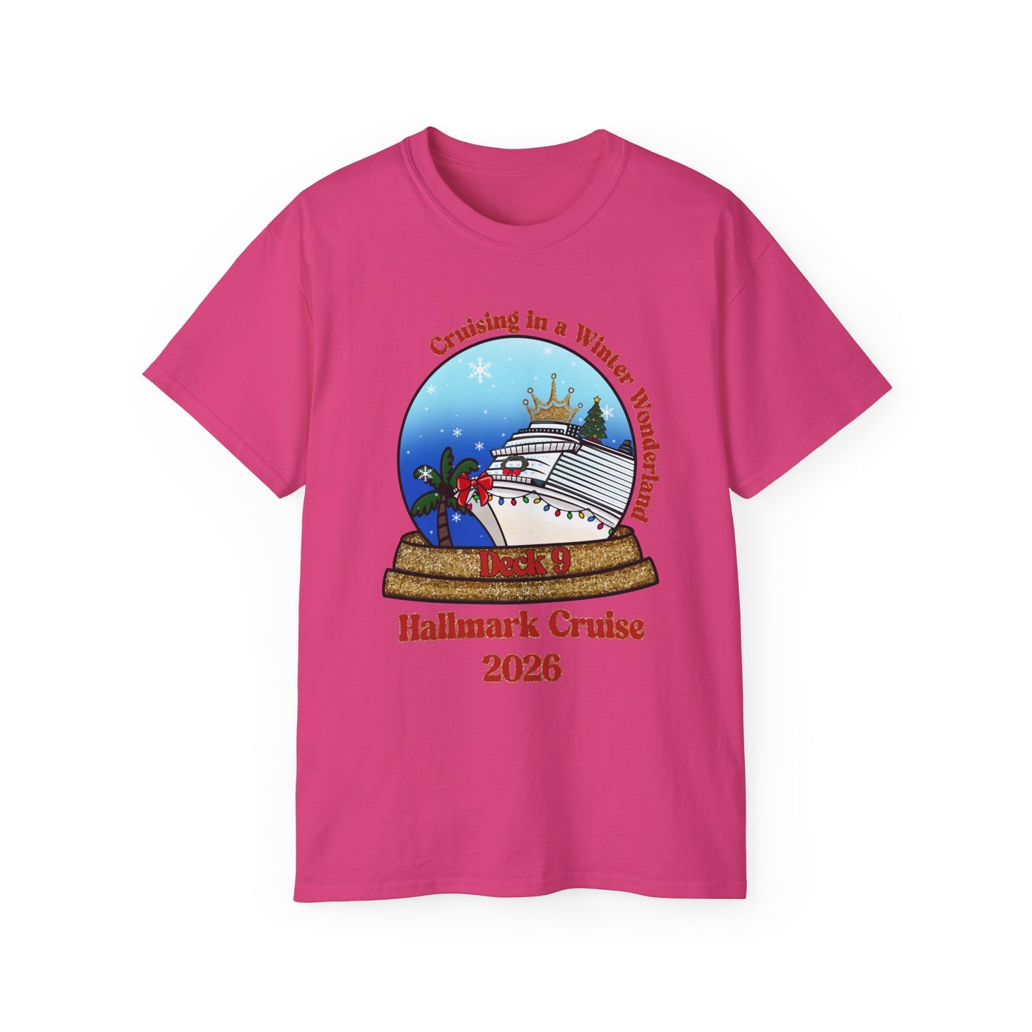 HM Cruising in a Winter Wonderland Deck 9 T-SHIRT