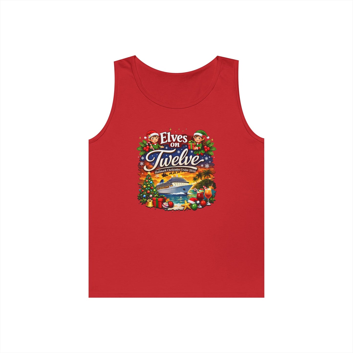 ELVES ON 12 HM CRUISE TANK TOPS