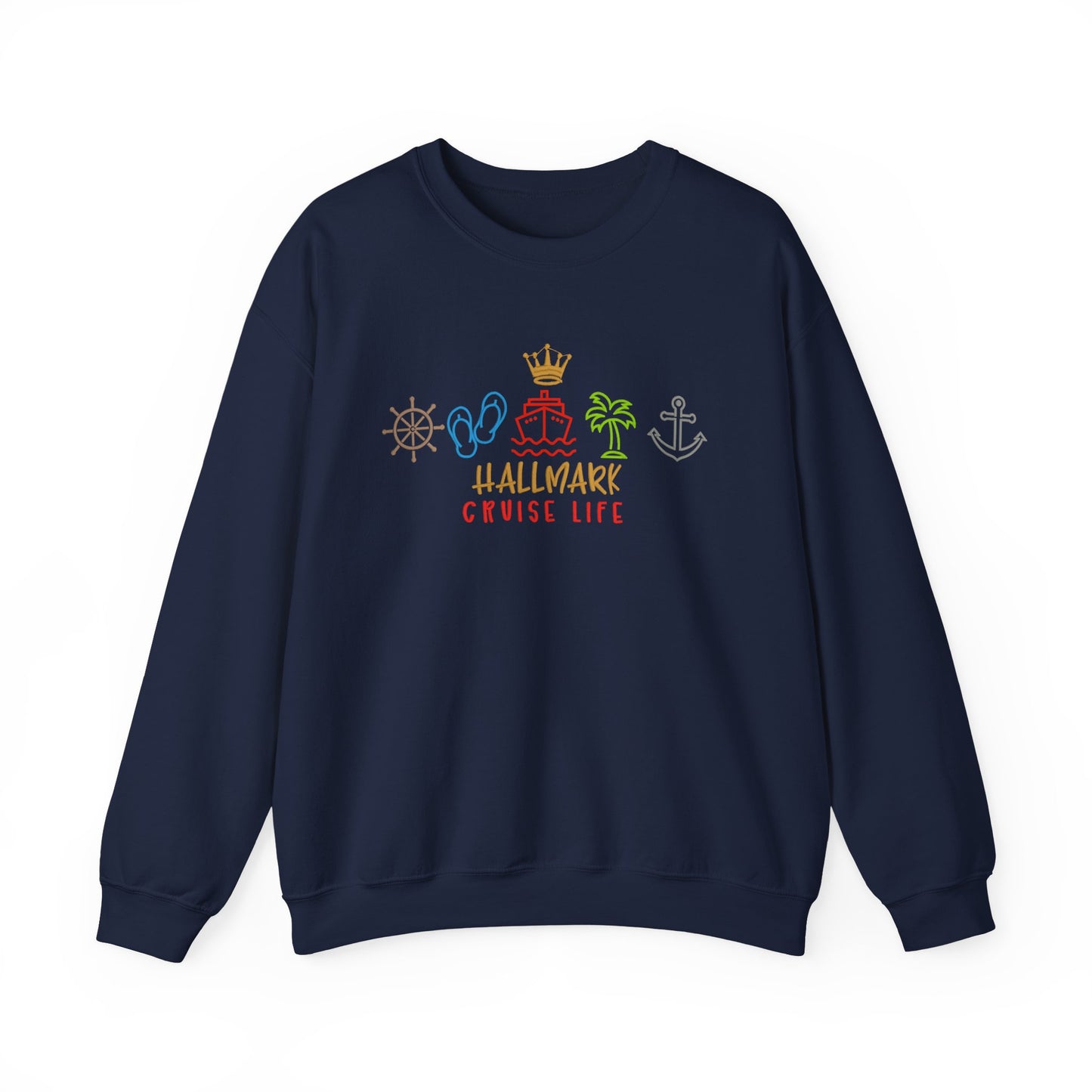 HM Cruise Life Embroidery Sweatshirt