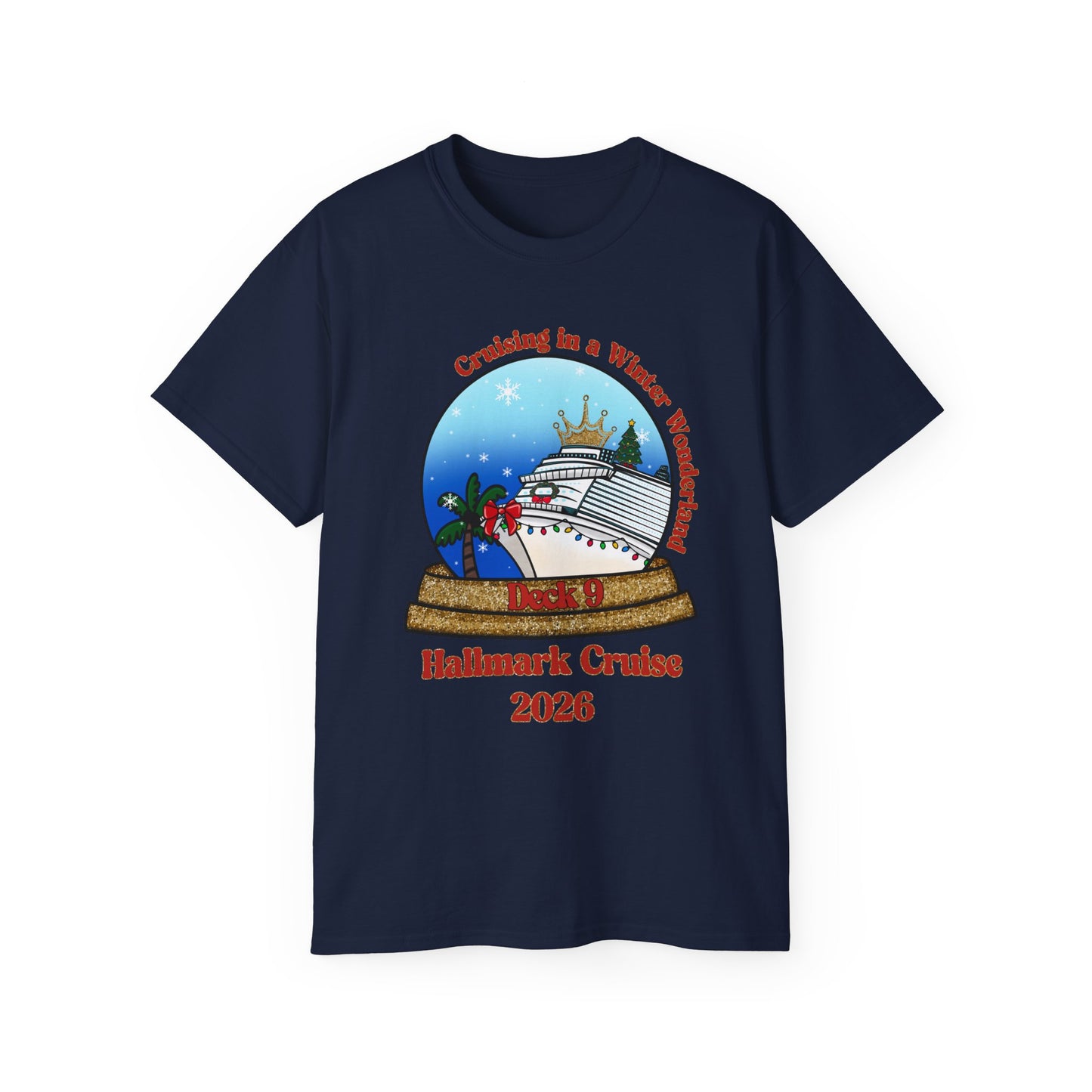 HM Cruising in a Winter Wonderland Deck 9 T-SHIRT