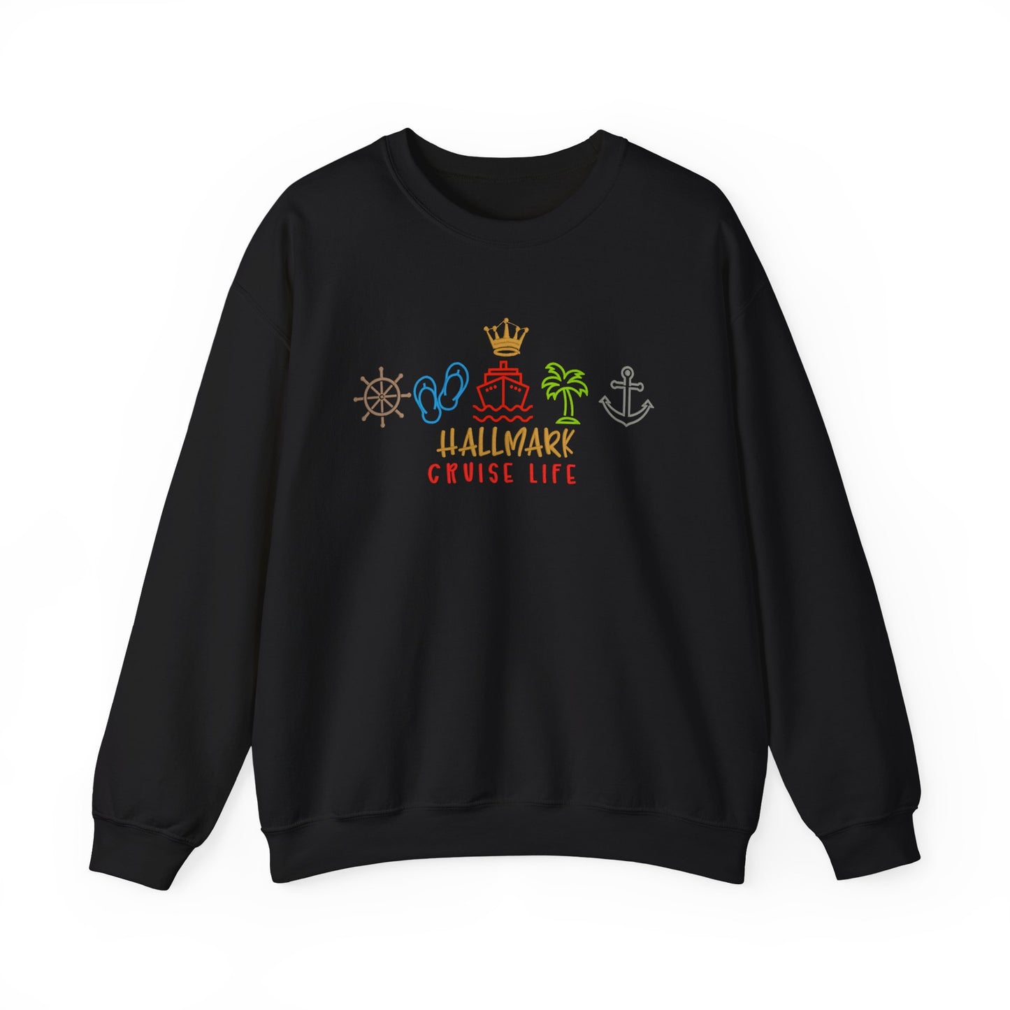 HM Cruise Life Embroidery Sweatshirt