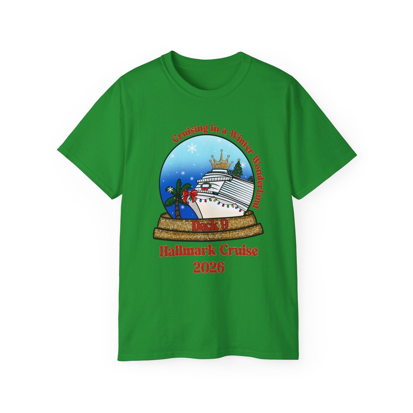 HM Cruising in a Winter Wonderland Deck 9 T-SHIRT