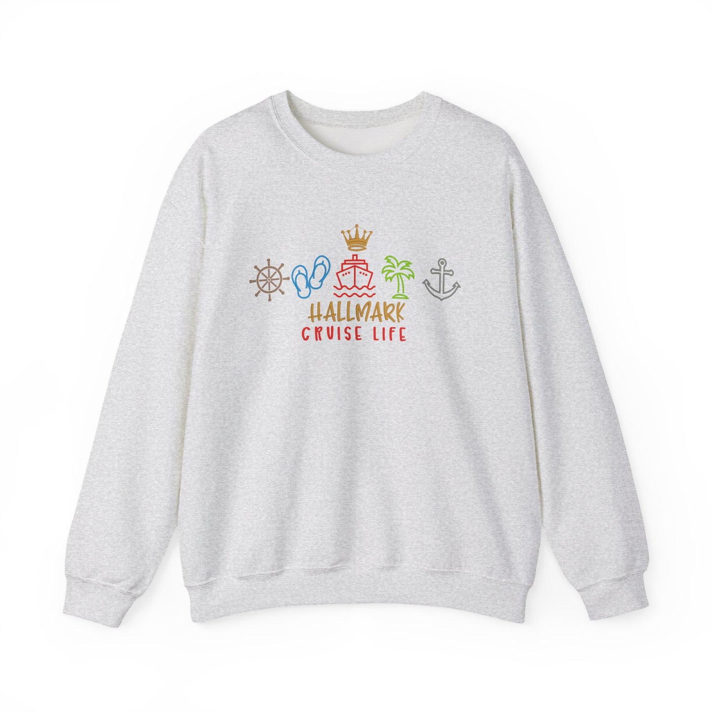 HM Cruise Life Embroidery Sweatshirt