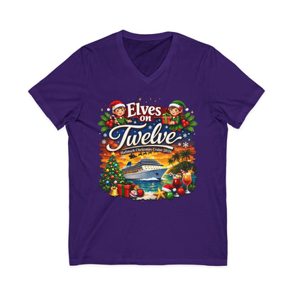 ELVES ON TWELVE HM CRUISE V-NECKS