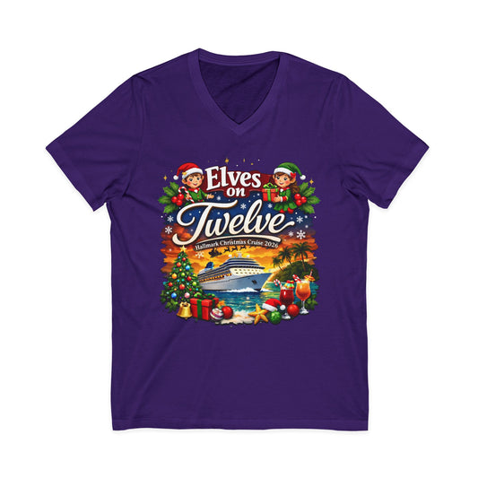 ELVES ON TWELVE HM CRUISE V-NECKS