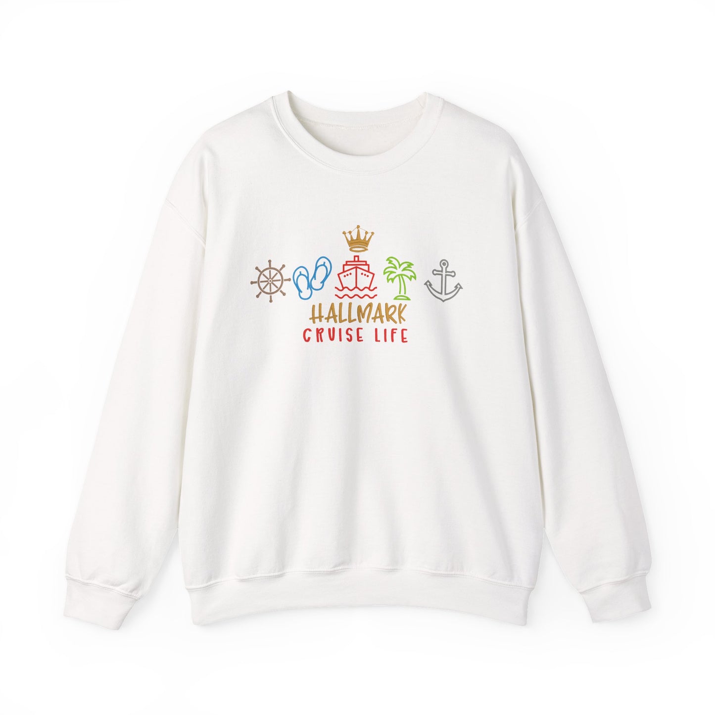 HM Cruise Life Embroidery Sweatshirt