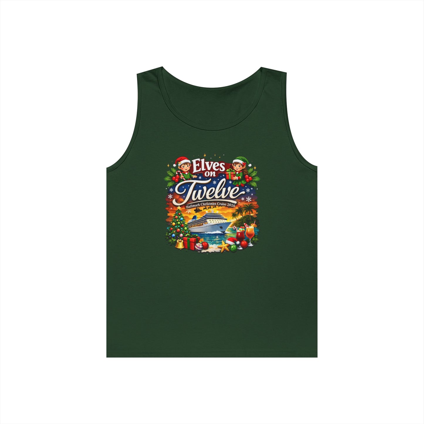 ELVES ON 12 HM CRUISE TANK TOPS