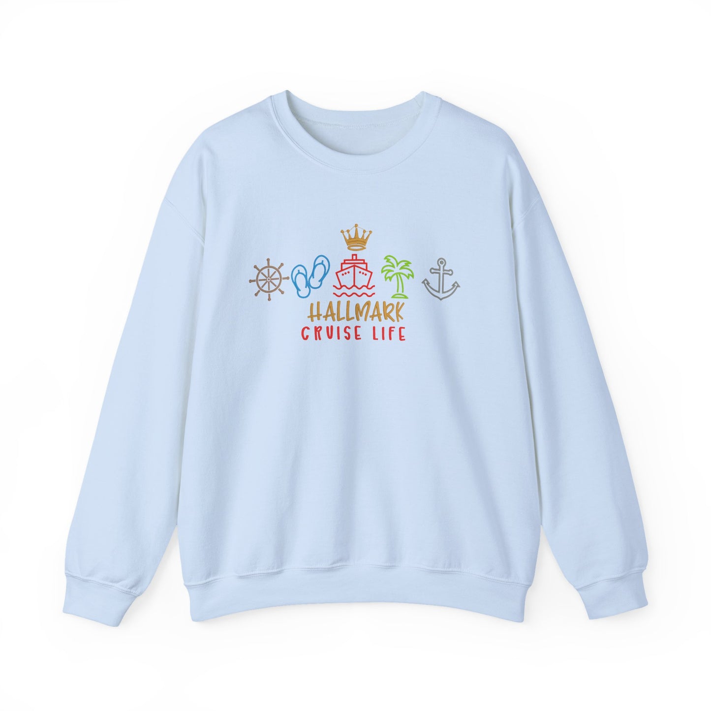 HM Cruise Life Embroidery Sweatshirt