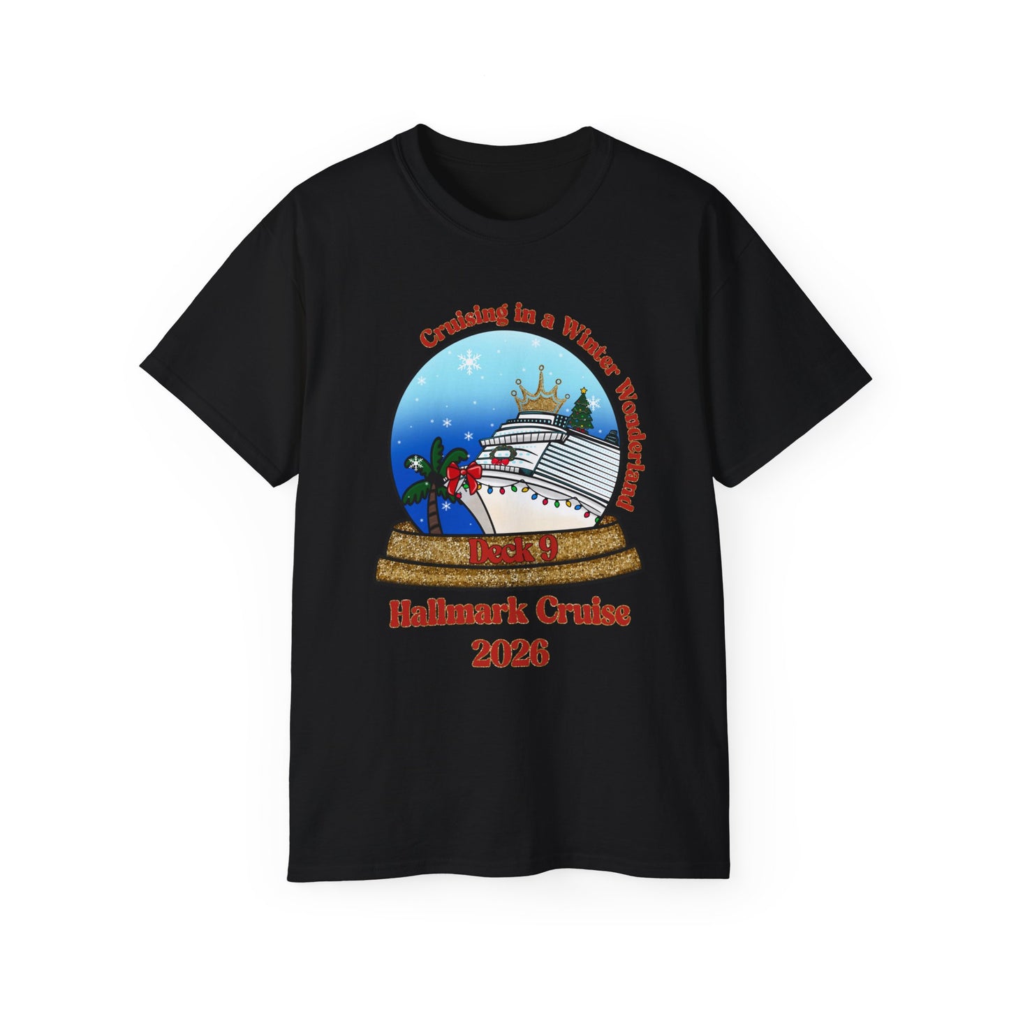 HM Cruising in a Winter Wonderland Deck 9 T-SHIRT