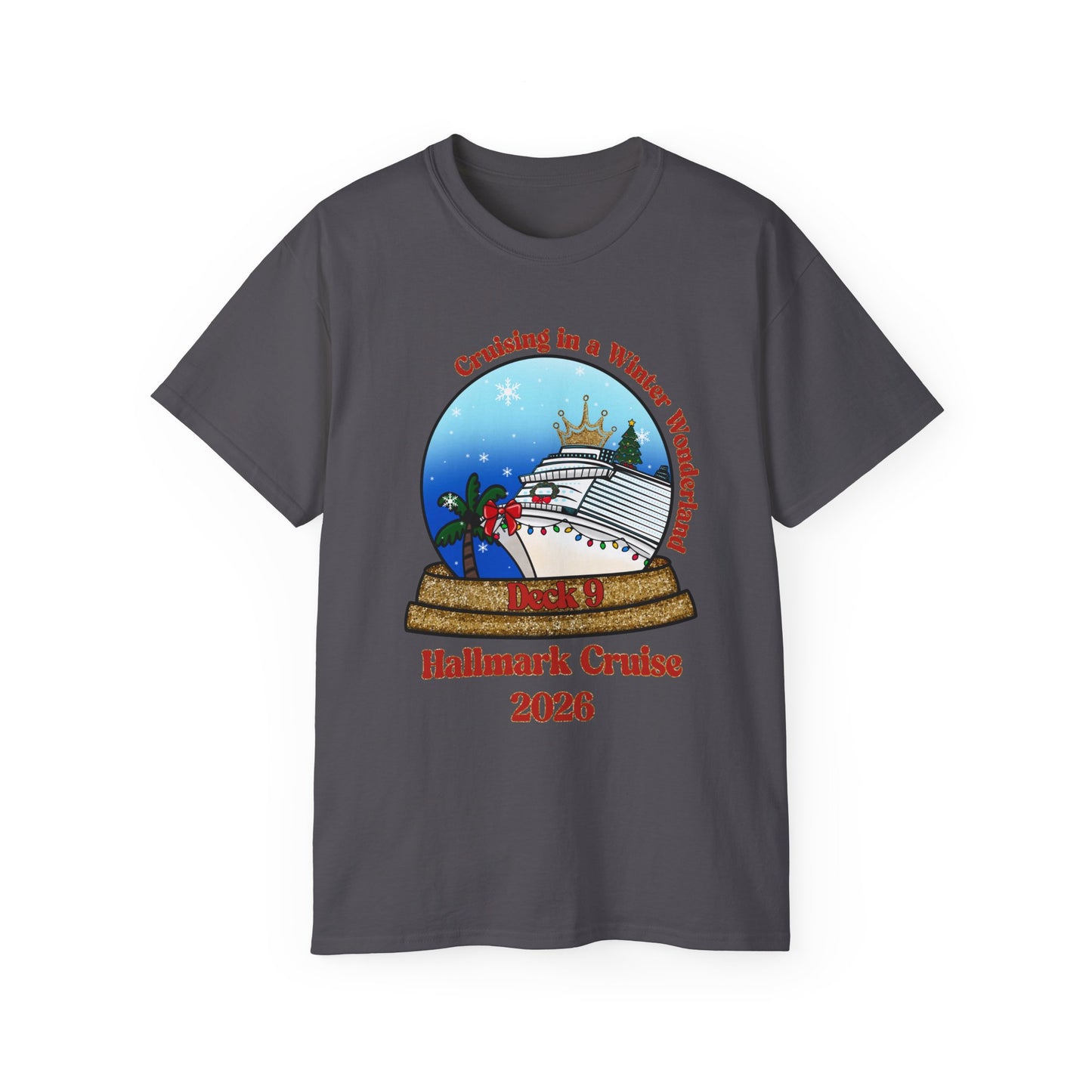 HM Cruising in a Winter Wonderland Deck 9 T-SHIRT