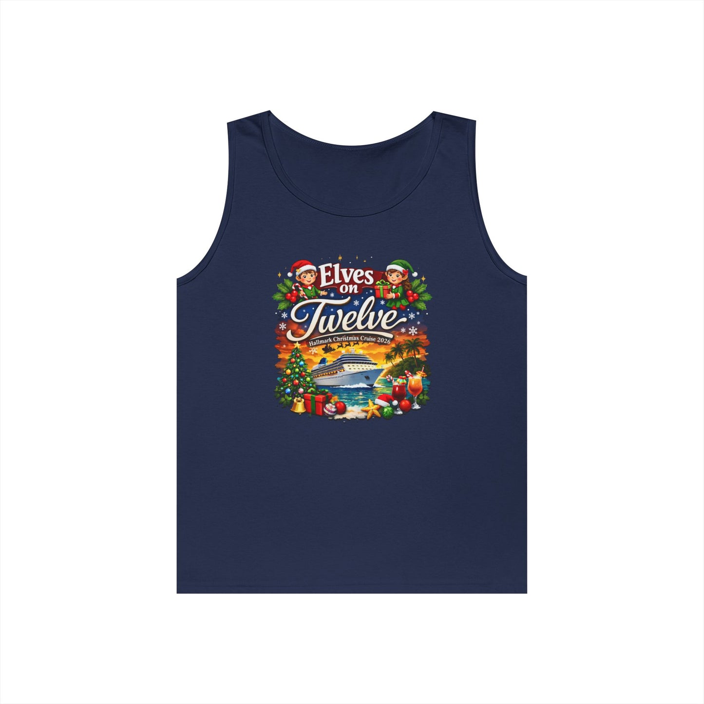ELVES ON 12 HM CRUISE TANK TOPS