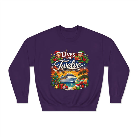 ELVES ON TWELVE HM CRUISE CREWNECK