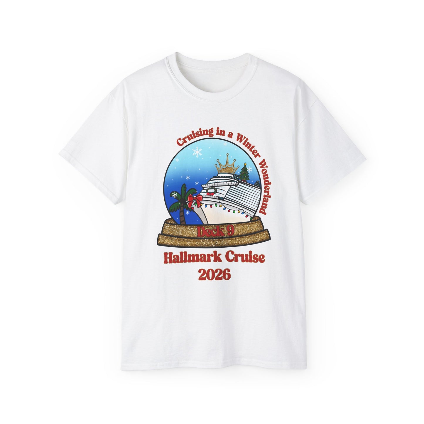 HM Cruising in a Winter Wonderland Deck 9 T-SHIRT