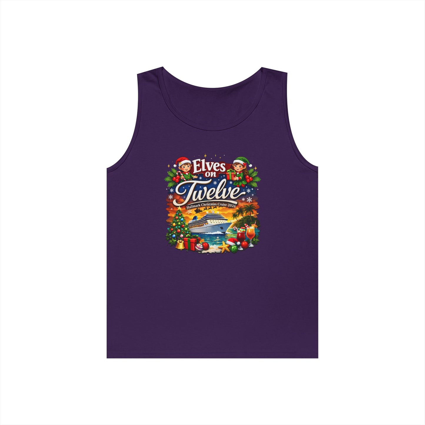 ELVES ON 12 HM CRUISE TANK TOPS