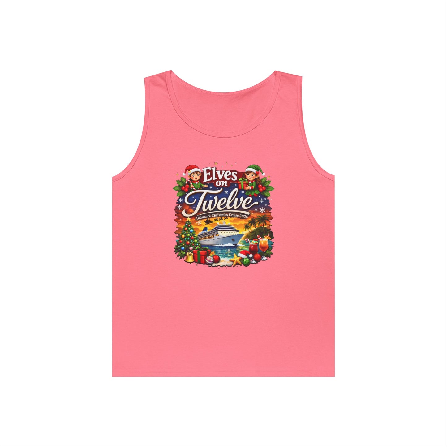 ELVES ON 12 HM CRUISE TANK TOPS