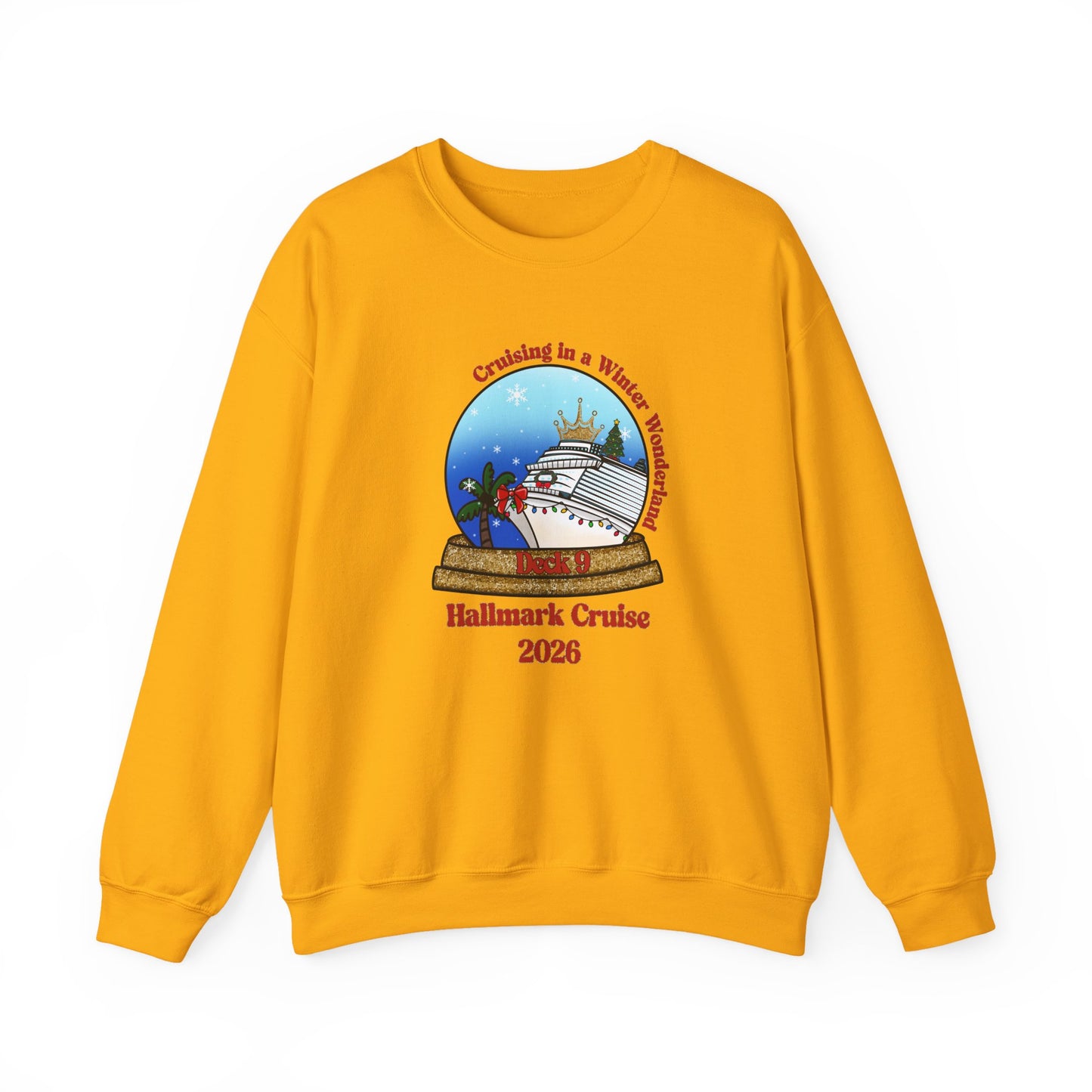 HM Cruising in a Winter Wonderland Deck 9 Crewneck