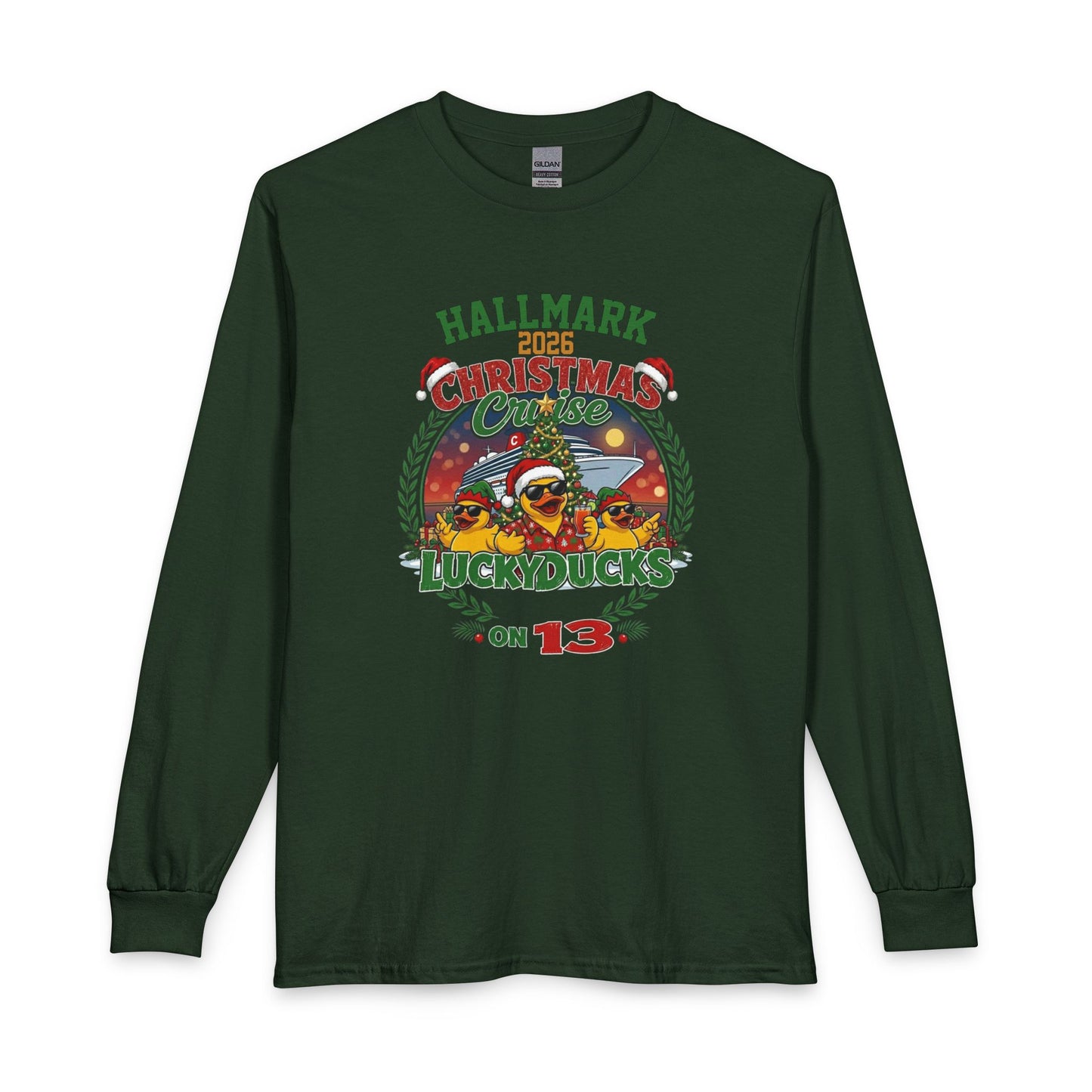 HM Christmas Cruise Lucky Ducks on 13 Longsleeve