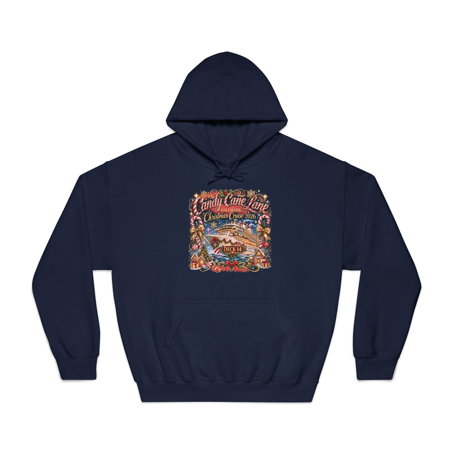 HM Candy Cane Lane Deck 14 Hoodie