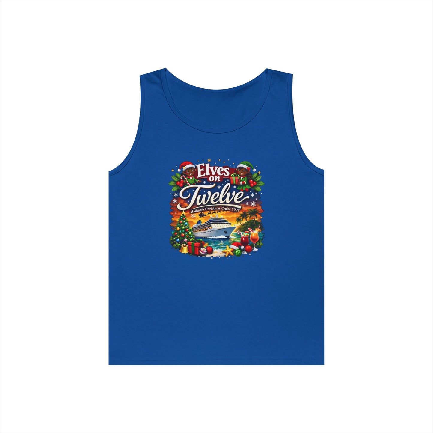 ELVES ON 12 HM CRUISE TANK TOPS
