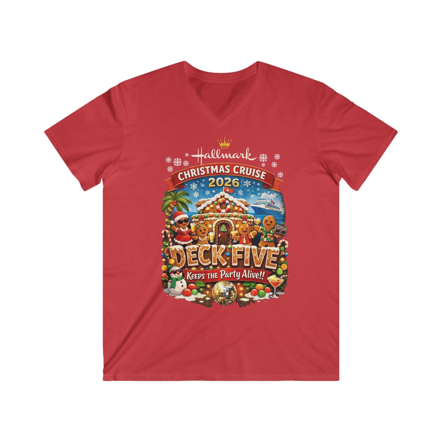 HM Deck 5 Keeping the Party Alive V-Neck