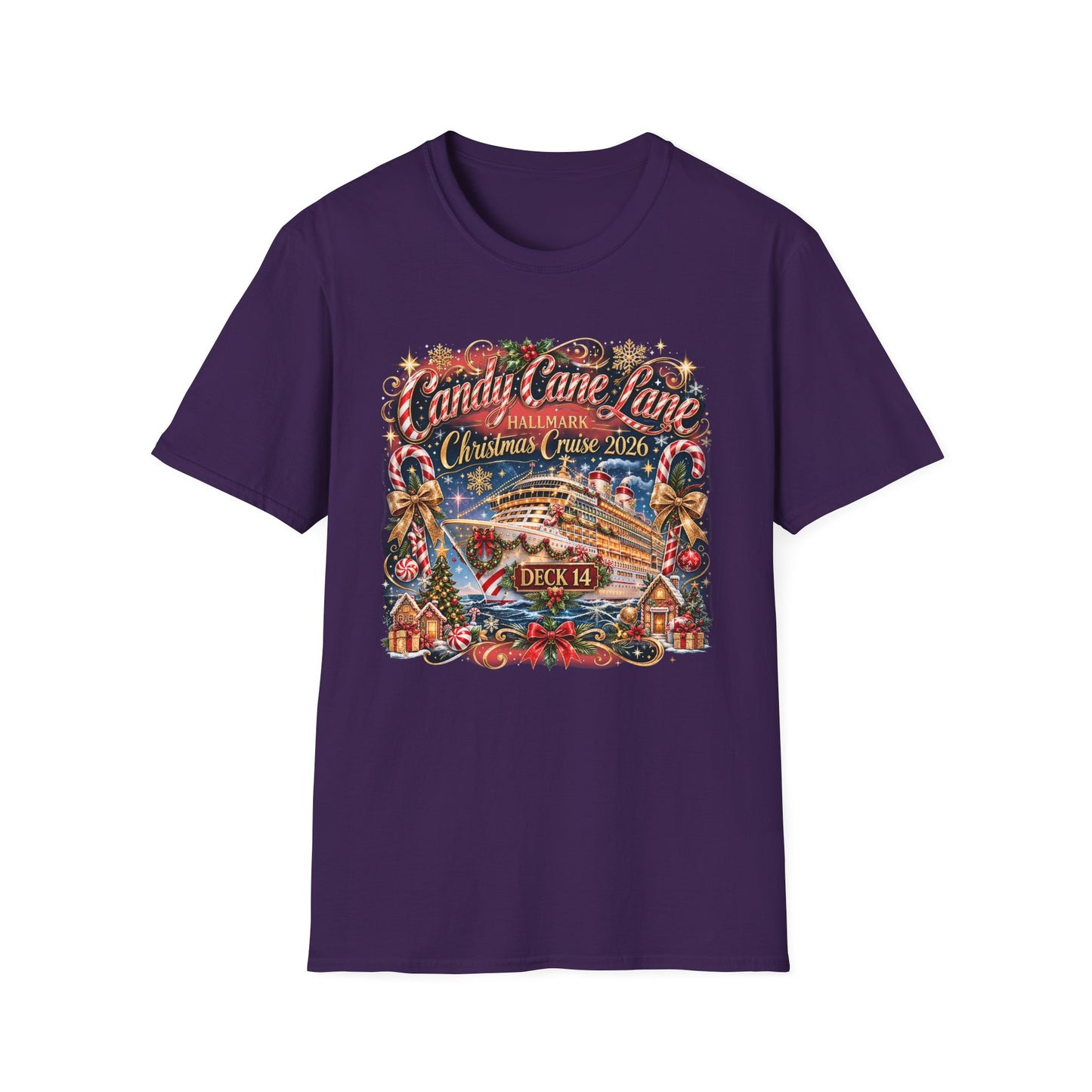 HM Candy Cane Lane Deck 14 T-shirt
