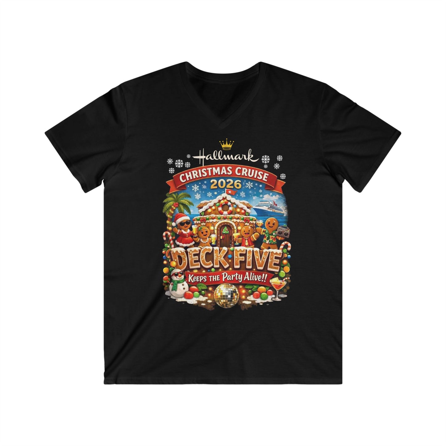HM Deck 5 Keeping the Party Alive V-Neck