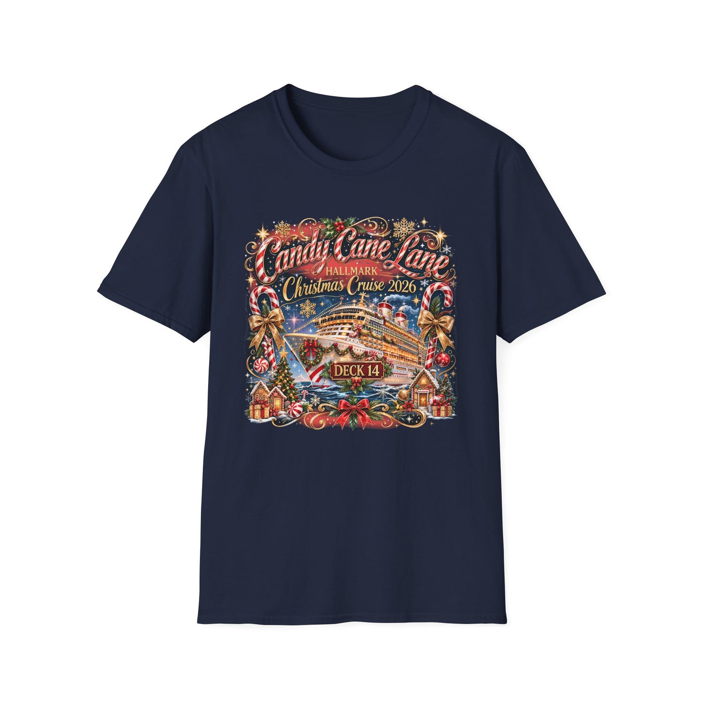 HM Candy Cane Lane Deck 14 T-shirt