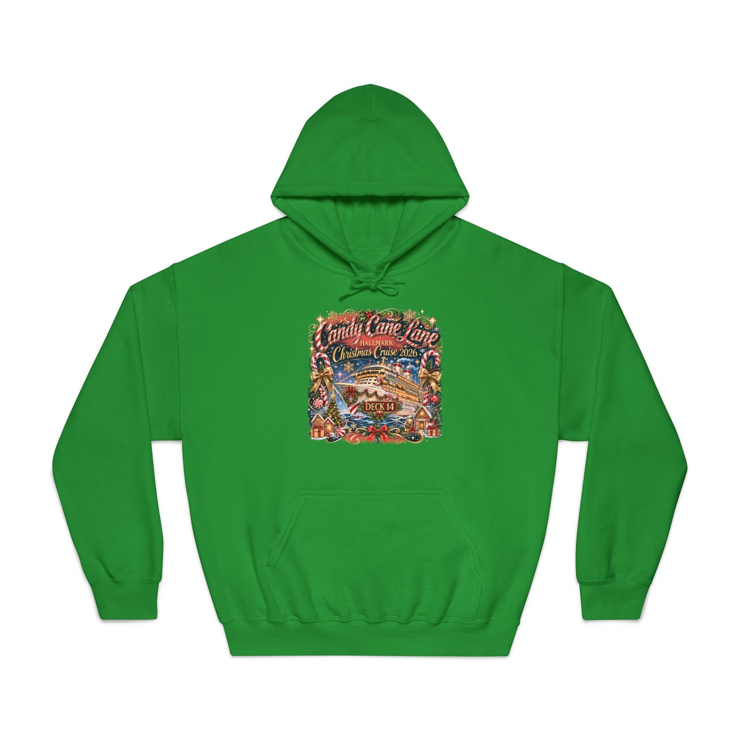 HM Candy Cane Lane Deck 14 Hoodie