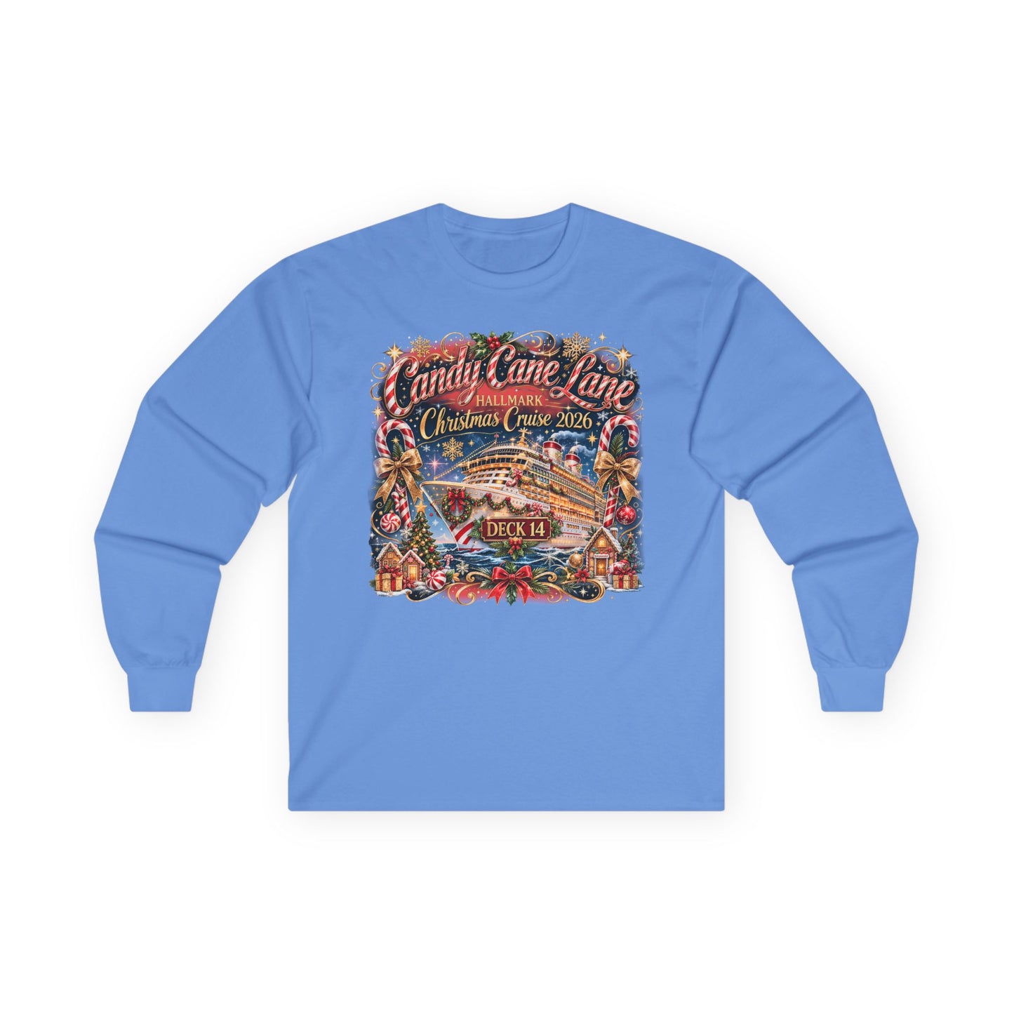 HM Candy Cane Lane Deck 14 Long Sleeve