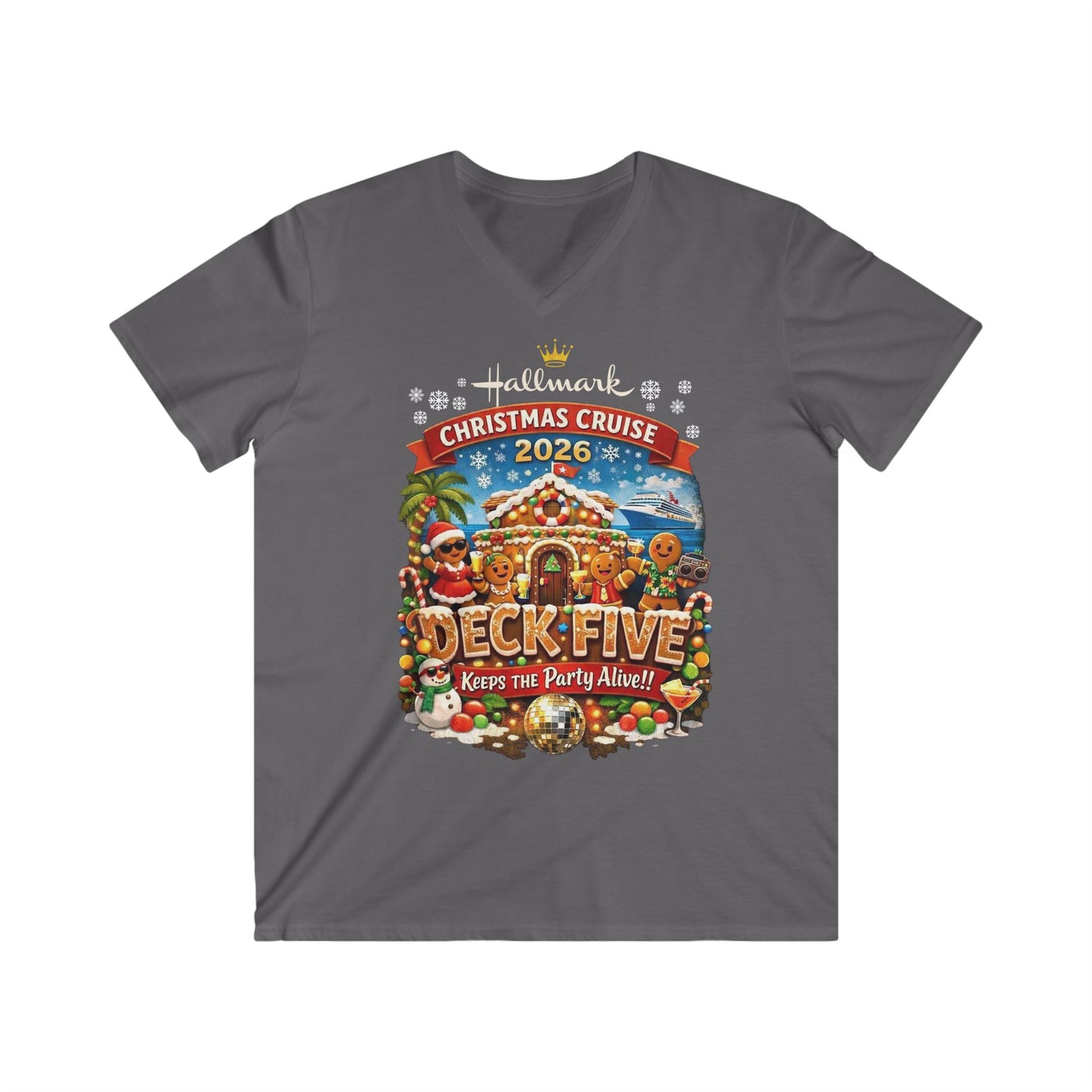 HM Deck 5 Keeping the Party Alive V-Neck