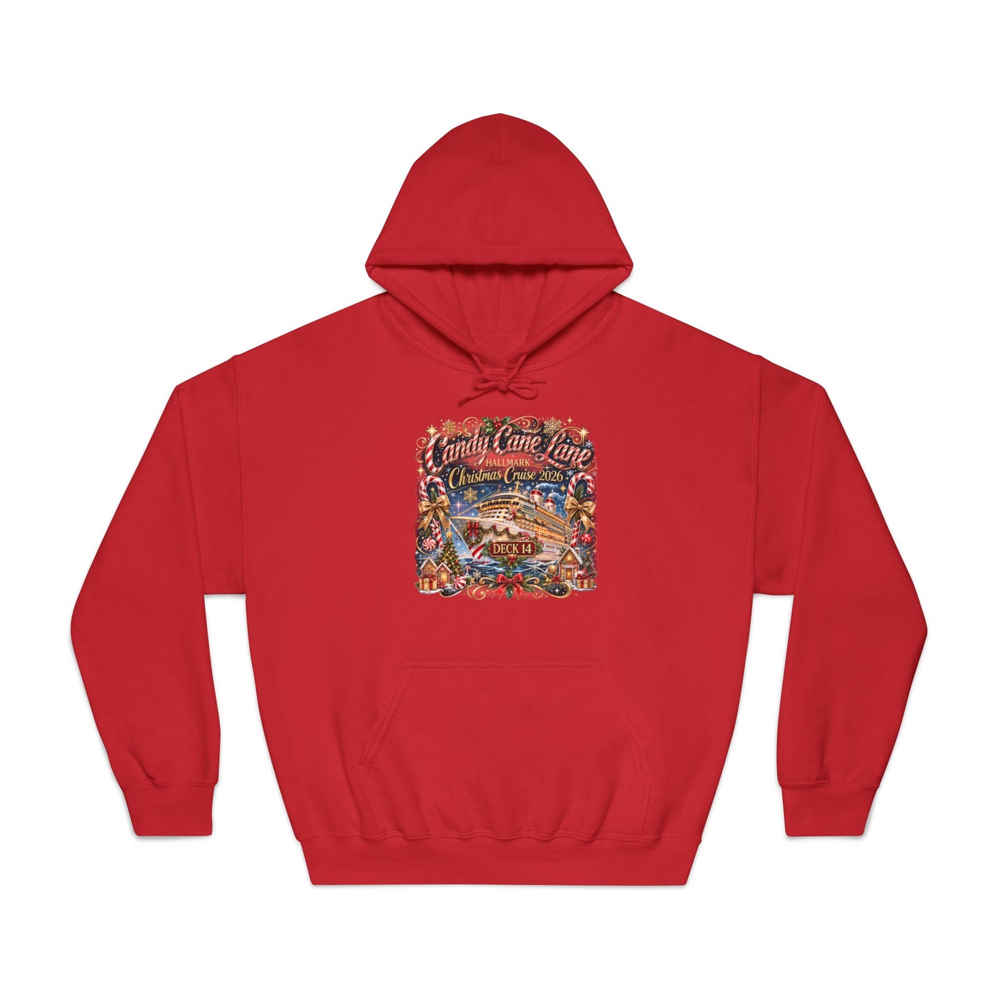 HM Candy Cane Lane Deck 14 Hoodie