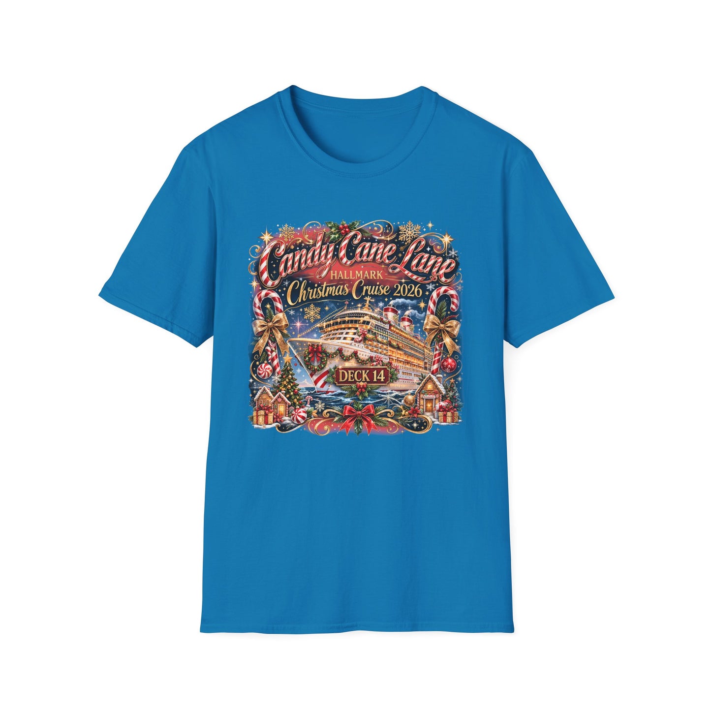 HM Candy Cane Lane Deck 14 T-shirt