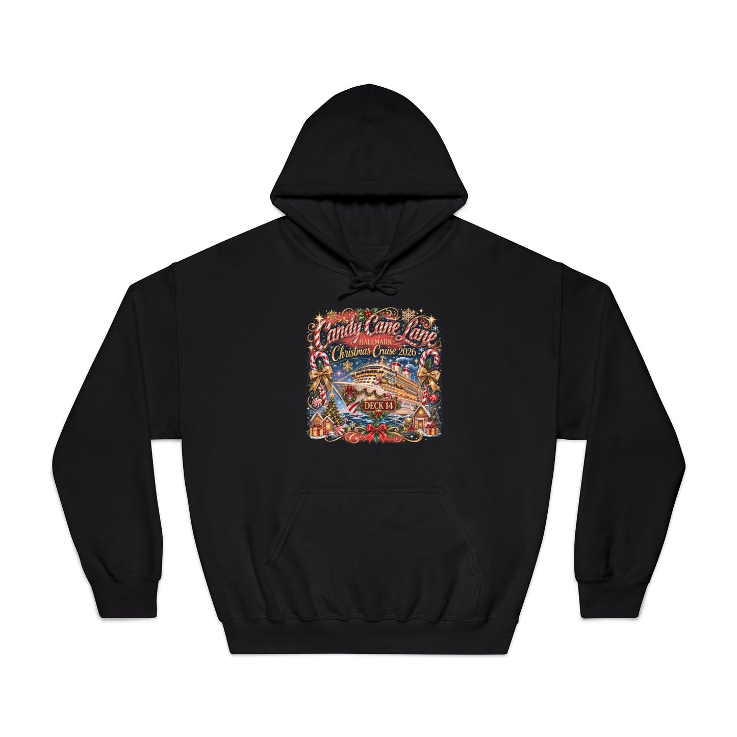 HM Candy Cane Lane Deck 14 Hoodie