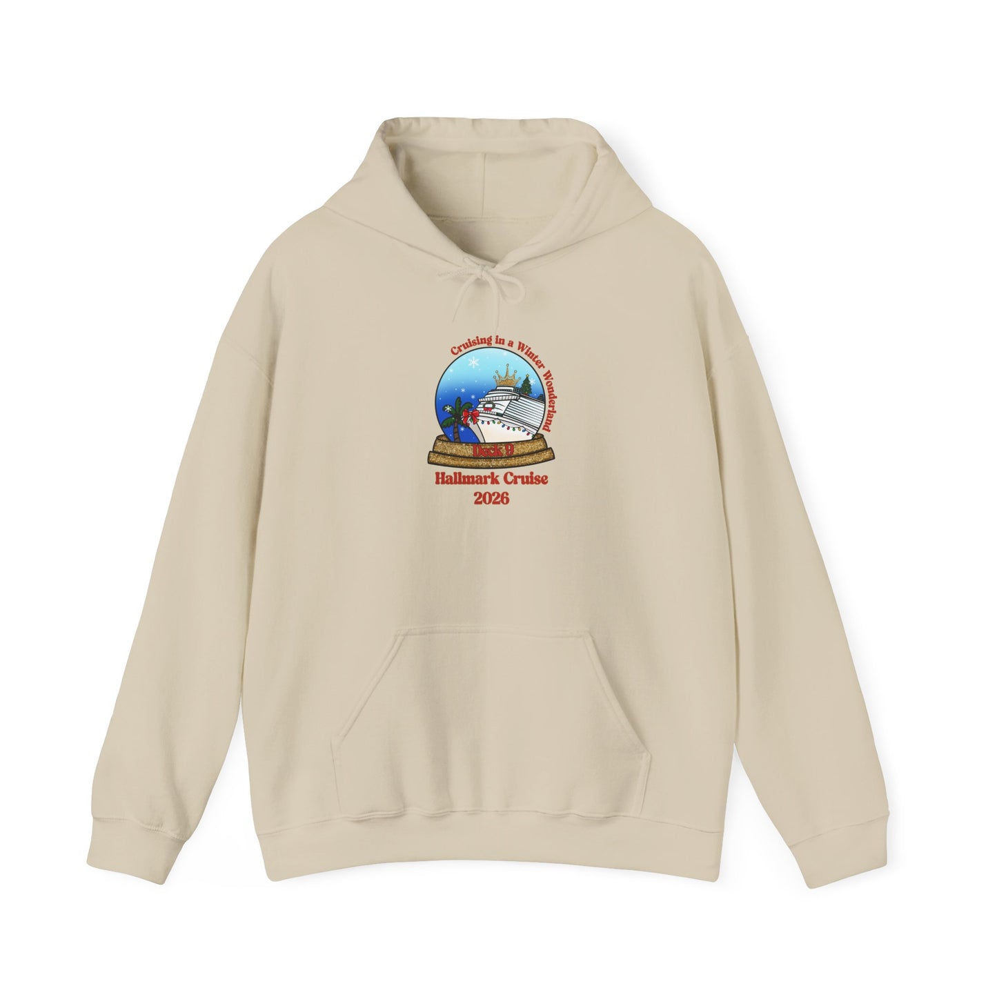 HM Cruising in a Winter Wonderland Deck 9 Hoodie