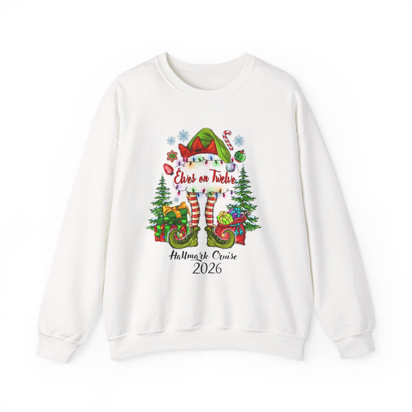 ELVES ON 12 ELF HM CRUISE CREWNECK